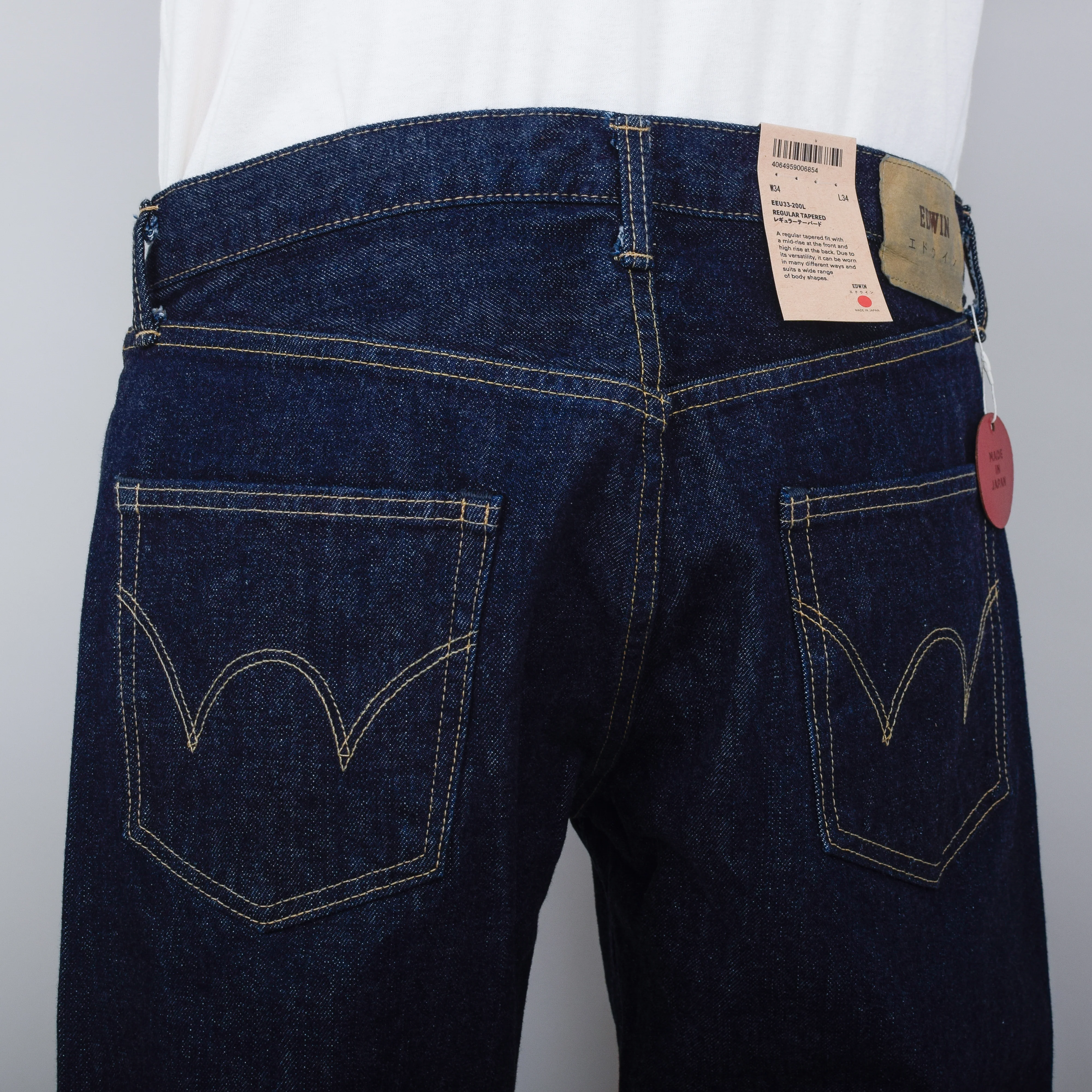 Edwin Regular Tapered - Blue Rinsed (Selvage) - Image 3