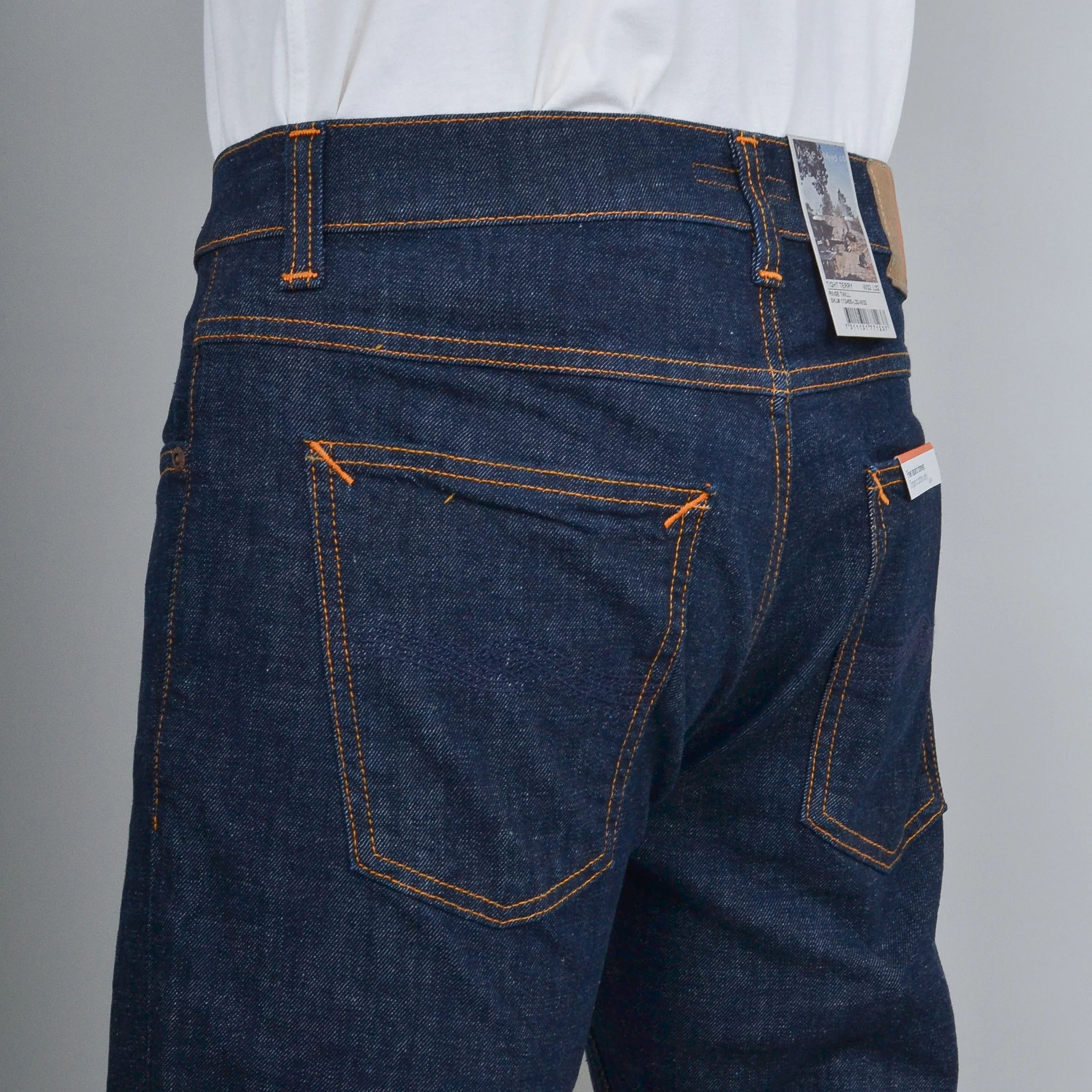 Nudie Jeans Tight Terry - Rinse Twill - Image 3