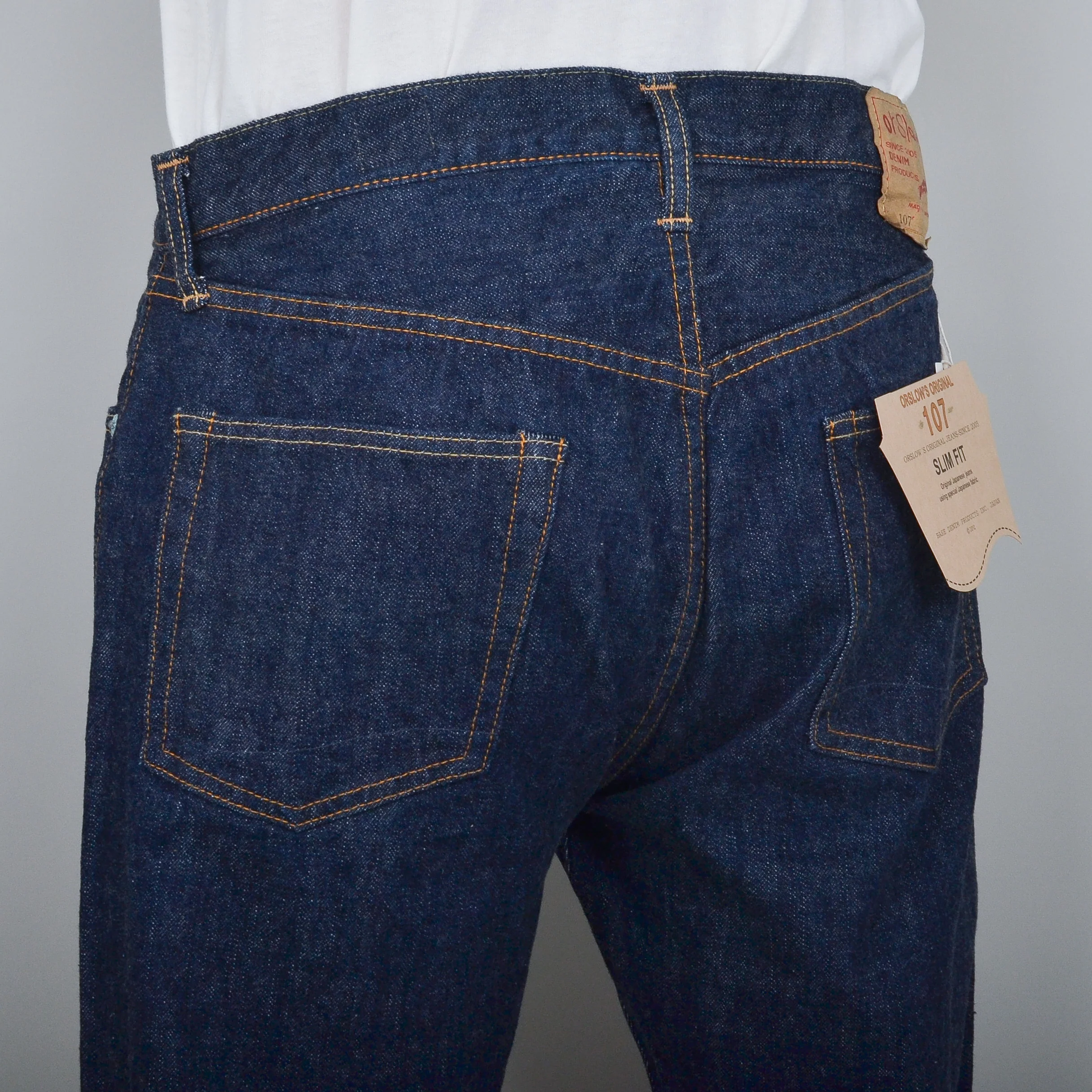 Orslow 107 Ivy Fit Denim - One Wash - Image 3