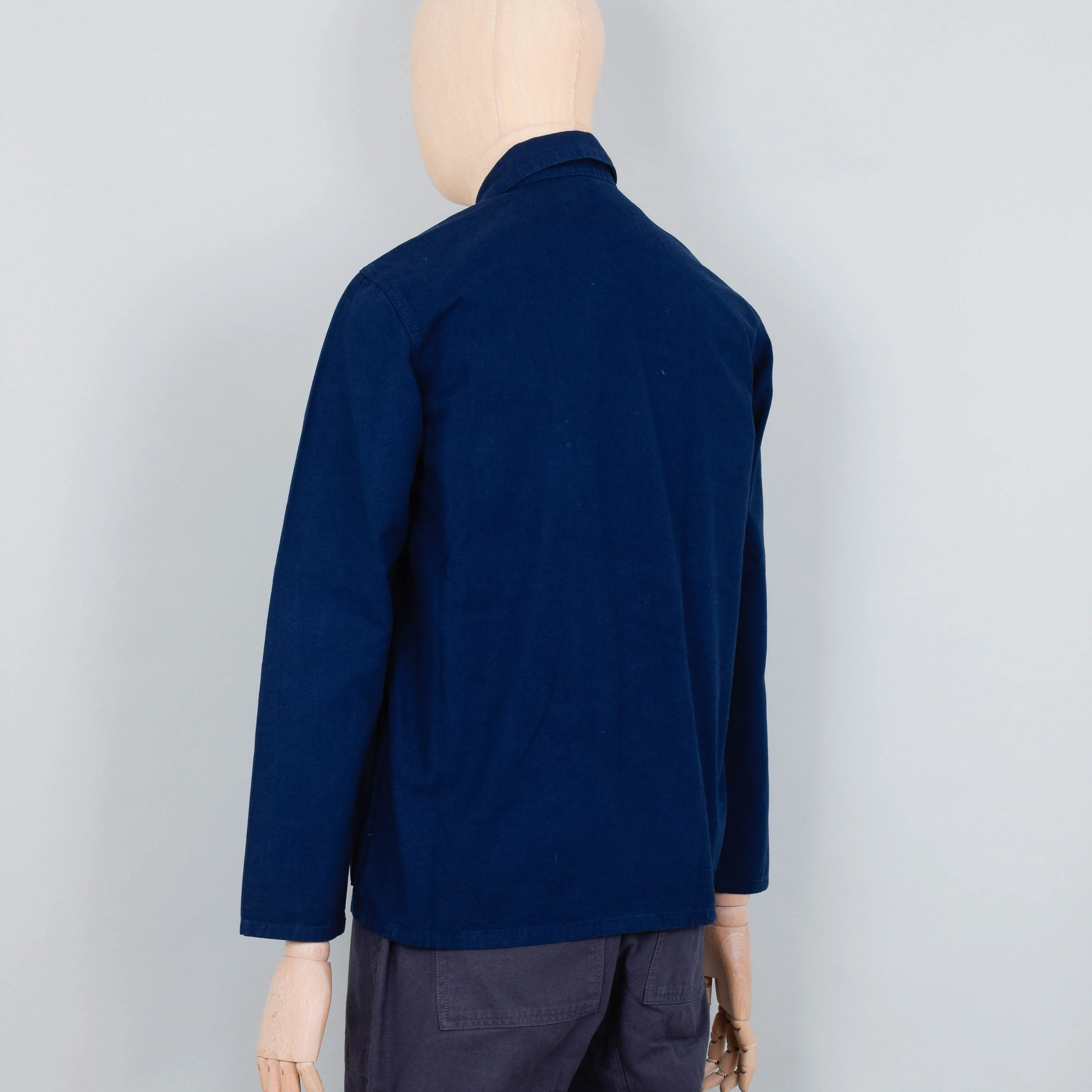 Service Works Canvas Coverall Jacket - Navy - Image 3