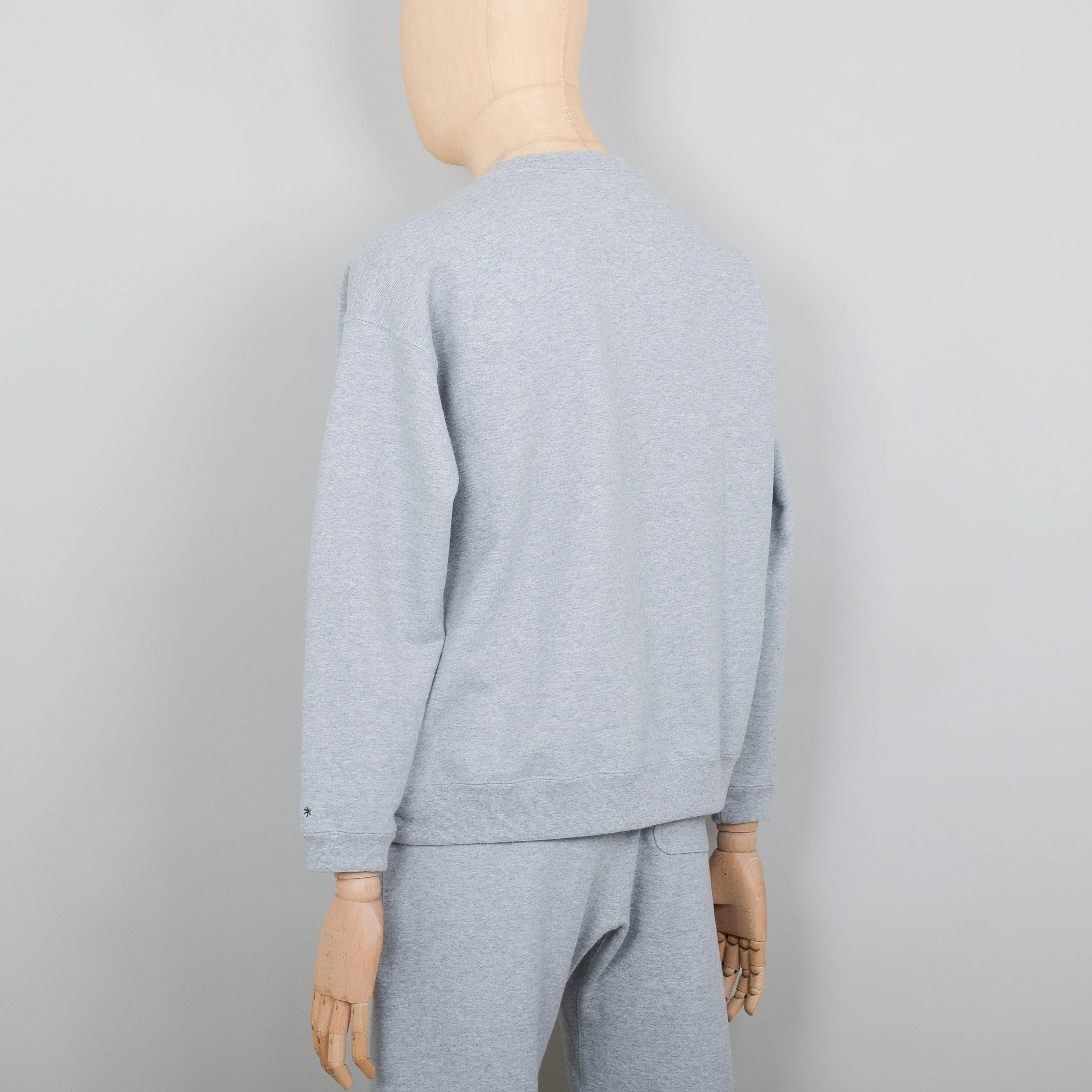 Snow Peak Recycled Cotton Sweat Crewneck - Grey - Image 3