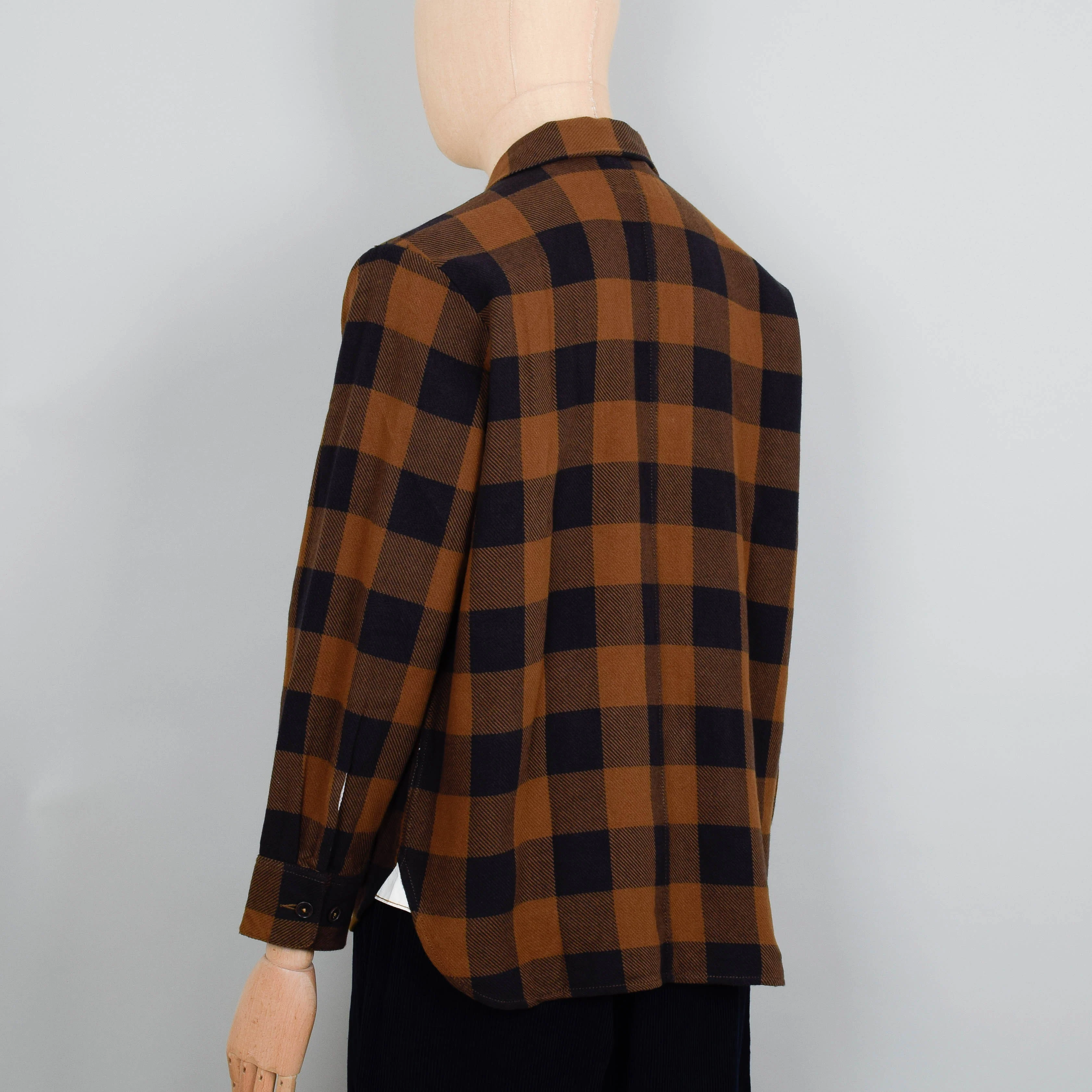 Universal Works Travail Overshirt - Brown - Image 3