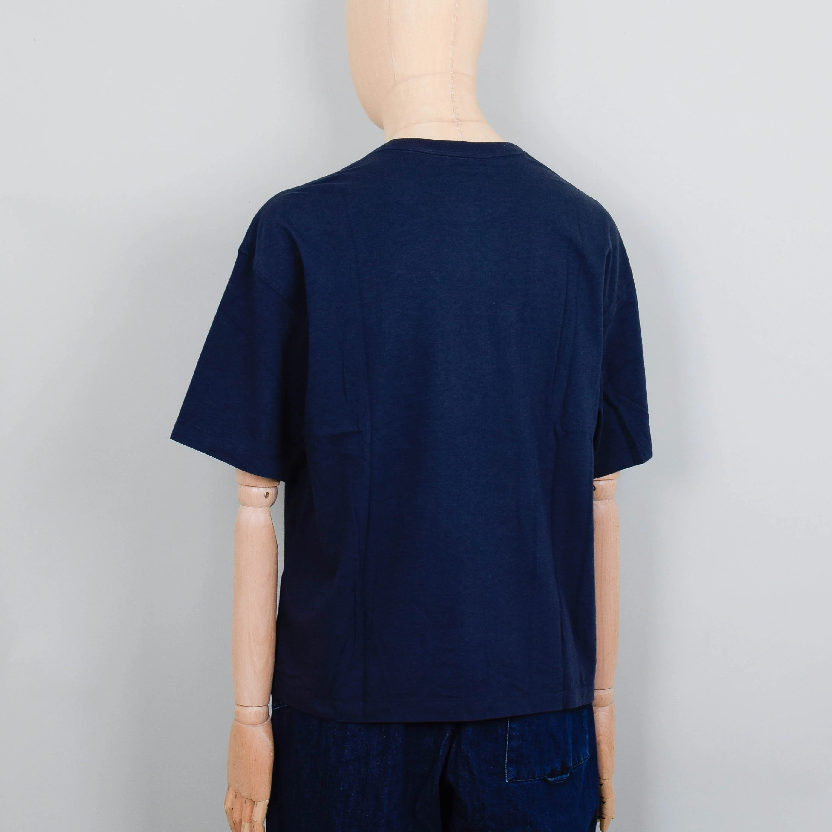 YMC Triple T-Shirt - Navy - Image 3